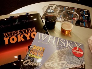 ウィスキーライブ2011でもビールを。