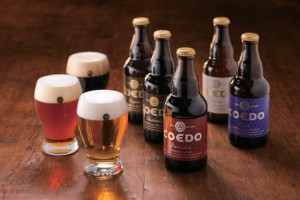 暖炉とCOEDOビールを楽しむ夜