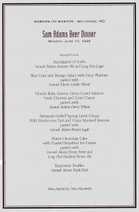 ビールに合う料理：Paired with BEER：