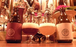 3/24、渋谷「グリフォン」にて「馨和KAGUA」と「バーレイ＆ウィートワイン」の試飲会