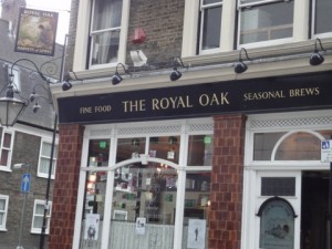 「ロンドンパブガイド」、「ロイヤルオーク」