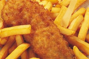 ロンドンパブ・メニューの定番「フィッシュ＆チップス」