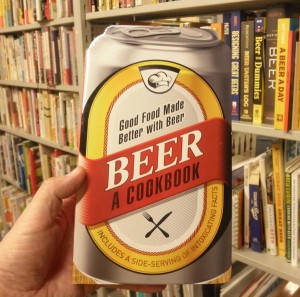 缶ビールのかたちをした料理本「COOKING with Beer」＆「BEER A COOKING」