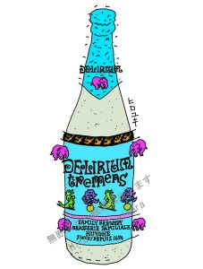 「ビア・イラスト・コレクション」⑦「デリリウム・トレメンス」