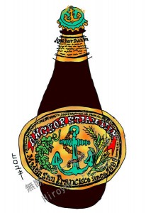 「ビア・イラスト・コレクション」④「アンカー・スチームビール」