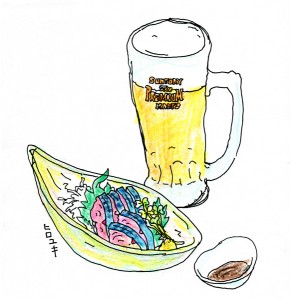 新大久保の「和食彩　こたろう」はサントリー ザ・プレミアム・モルツの“超達人店”だ。