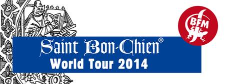 5/16（金）～18（日）赤坂「sansa」で「saint bon-chien world tour 2014」開催