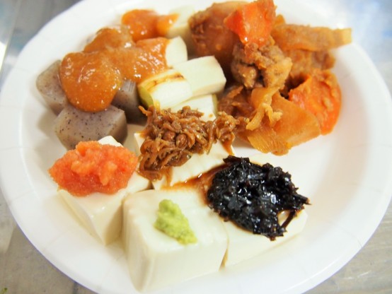 味噌田楽・肉じゃが・彩り冷奴。料理ともペアリング!