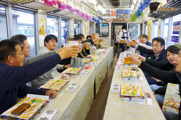 関鉄ビール列車