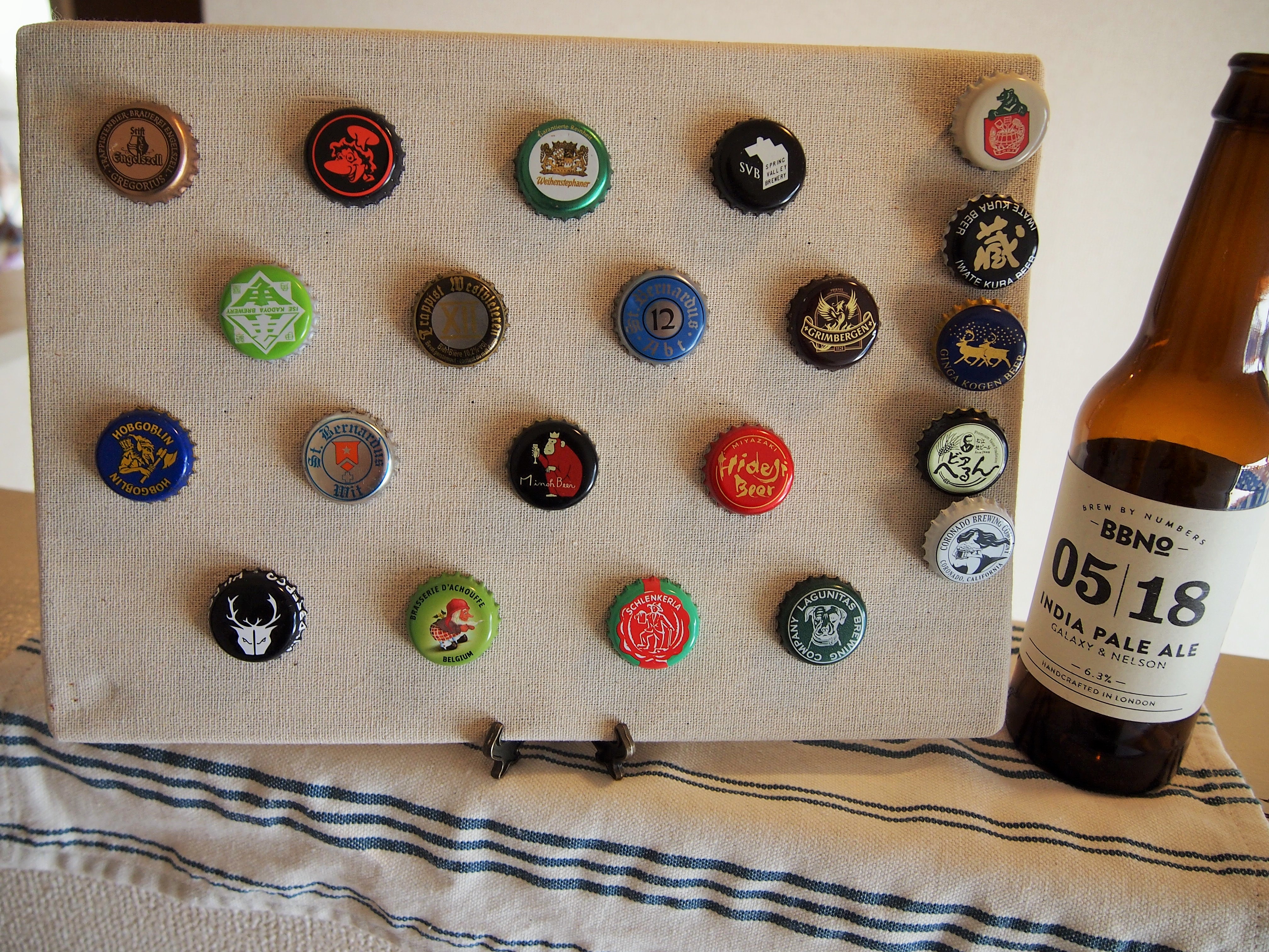 着脱式第２弾 世界に一つだけの王冠標本を作ろう 日本ビアジャーナリスト協会