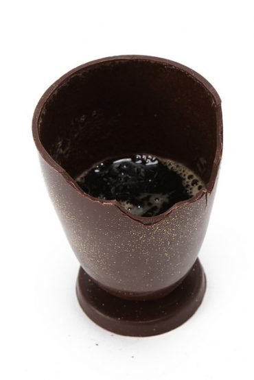 チョコレート製グラス