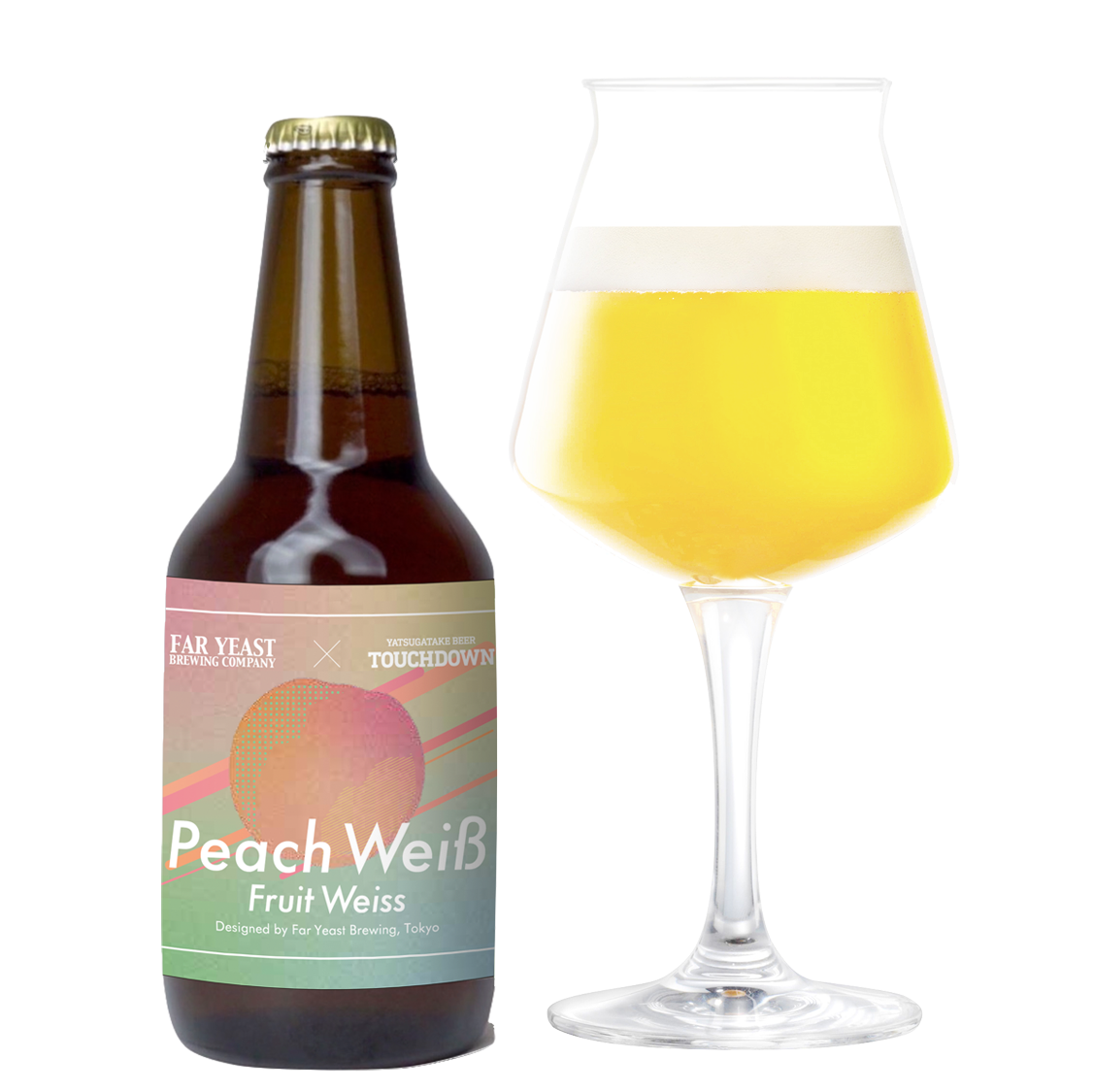 Far Yeast Brewing コラボビール Far Yeast Peach Weiss 11月28日発売 日本ビアジャーナリスト協会