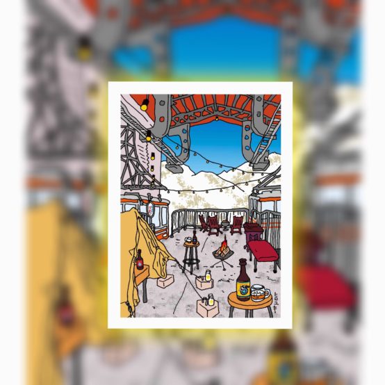 〈志賀高原スキー場〉70年代から時が止まったようなスキー場に、「視界ドカーン」なビアバー登場！【好書好日.32】