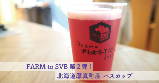FARM to SVB第2弾「北海道厚真町産 ハスカップ」SVB東京で数量限定販売