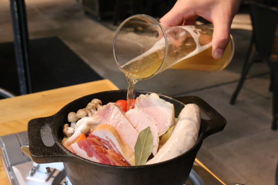 本厚木Bakery＆Beer Butchers　ビール鍋を11/19より提供開始