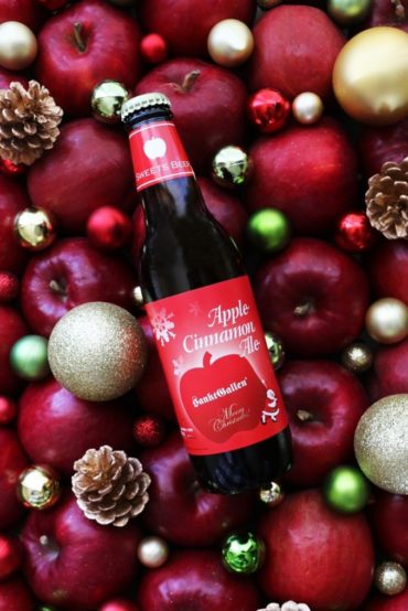 サンクトガーレンの「アップルシナモンエール」クリスマス限定ラベル が11月末から期間限定販売！