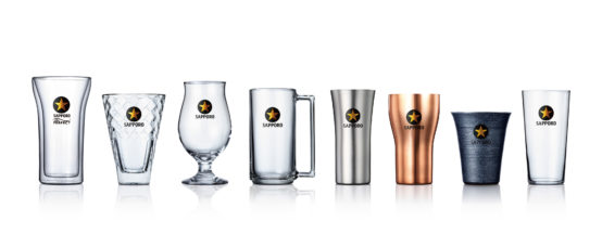 抽選で合計10,750名にビヤグラス2個入り1セットが当たる。「サッポロ生ビール黒ラベル 43種から選べるビヤグラスプレゼント」キャンペーン