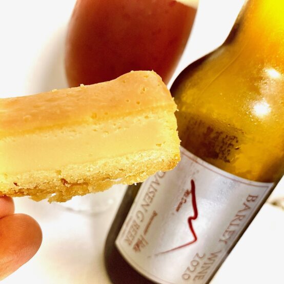 【ペアリング】大山Gビール「バーレーワイン2020」に「ベイクドチーズケーキ」と説く。その心は！？
