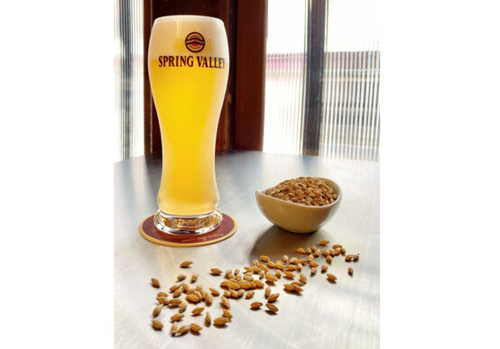 ベルジャンホワイトスタイルの「京都ホワイト」。SPRING VALLEY BREWERY京都で限定発売中