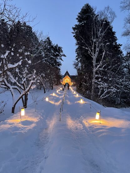 雪の函館でトラピスト修道院とビールを巡る旅