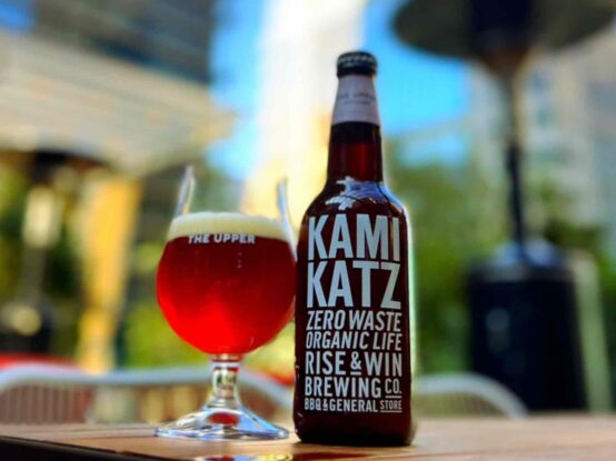 森と都会の融合！RISE&WIN Brewing Co.×THE UPPERコラボレーションビールを味わう