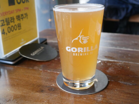 【ビールを通じて感じる韓国➂】釜山のブルワリー(2) ゴリラブルーイング（GORILLA BREWING)＠広安里