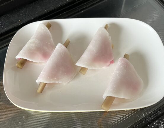 【季節のお菓子とビールで愉しむ】1月　花びら餅