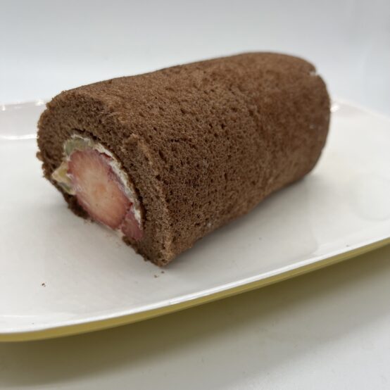 【季節のお菓子とビールで愉しむ】2月　恵方巻風ロールケーキ