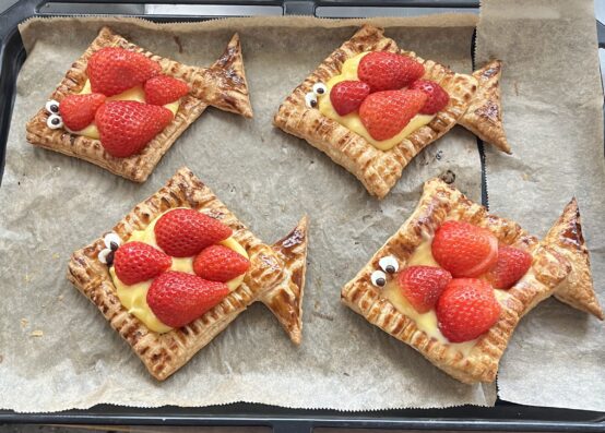 【季節のお菓子とビールで愉しむ】4月　ポワソンダブリル