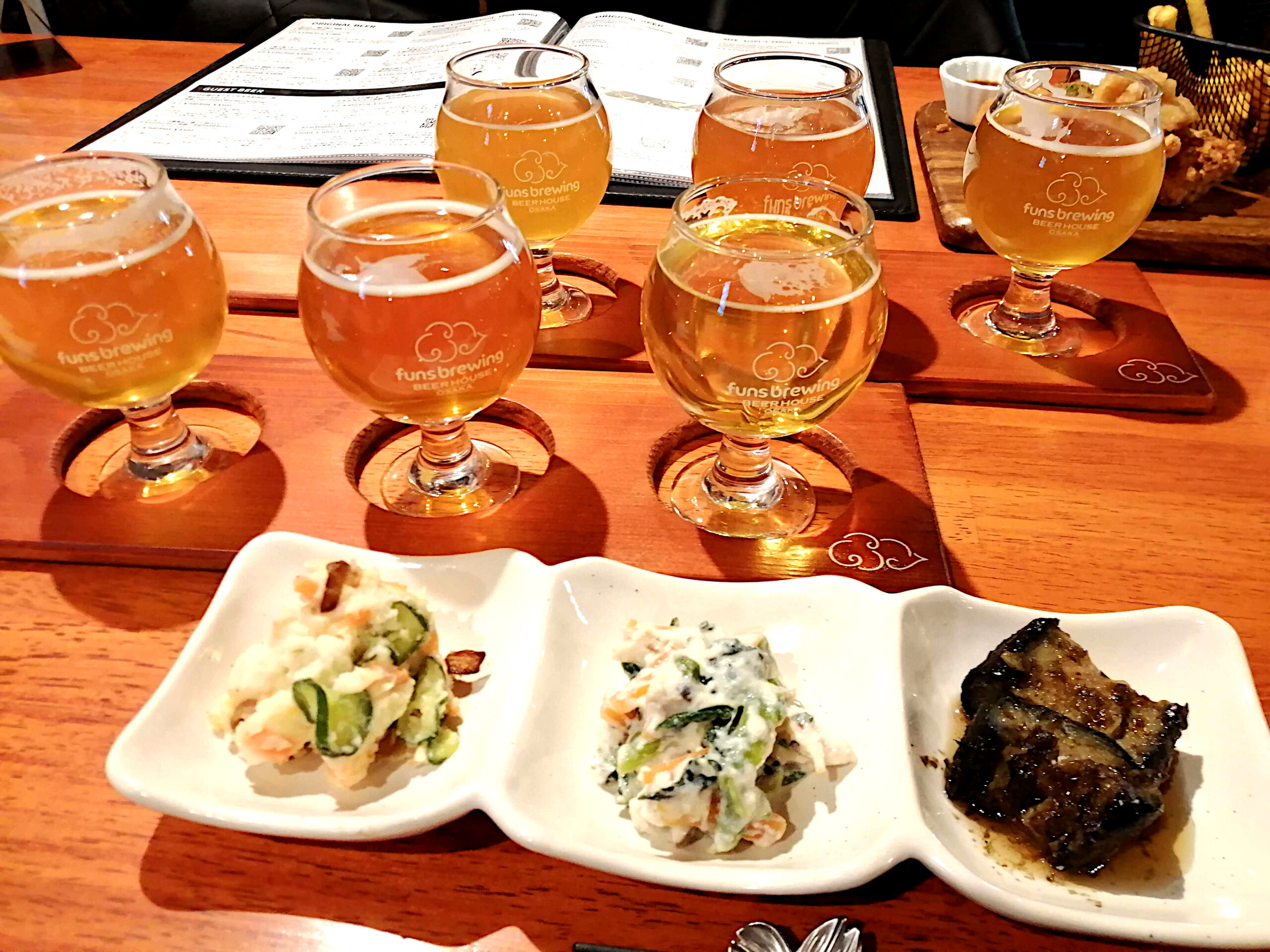 日本食とクラフトビールのペアリング大実験！ funs brewing BEERHOUSE