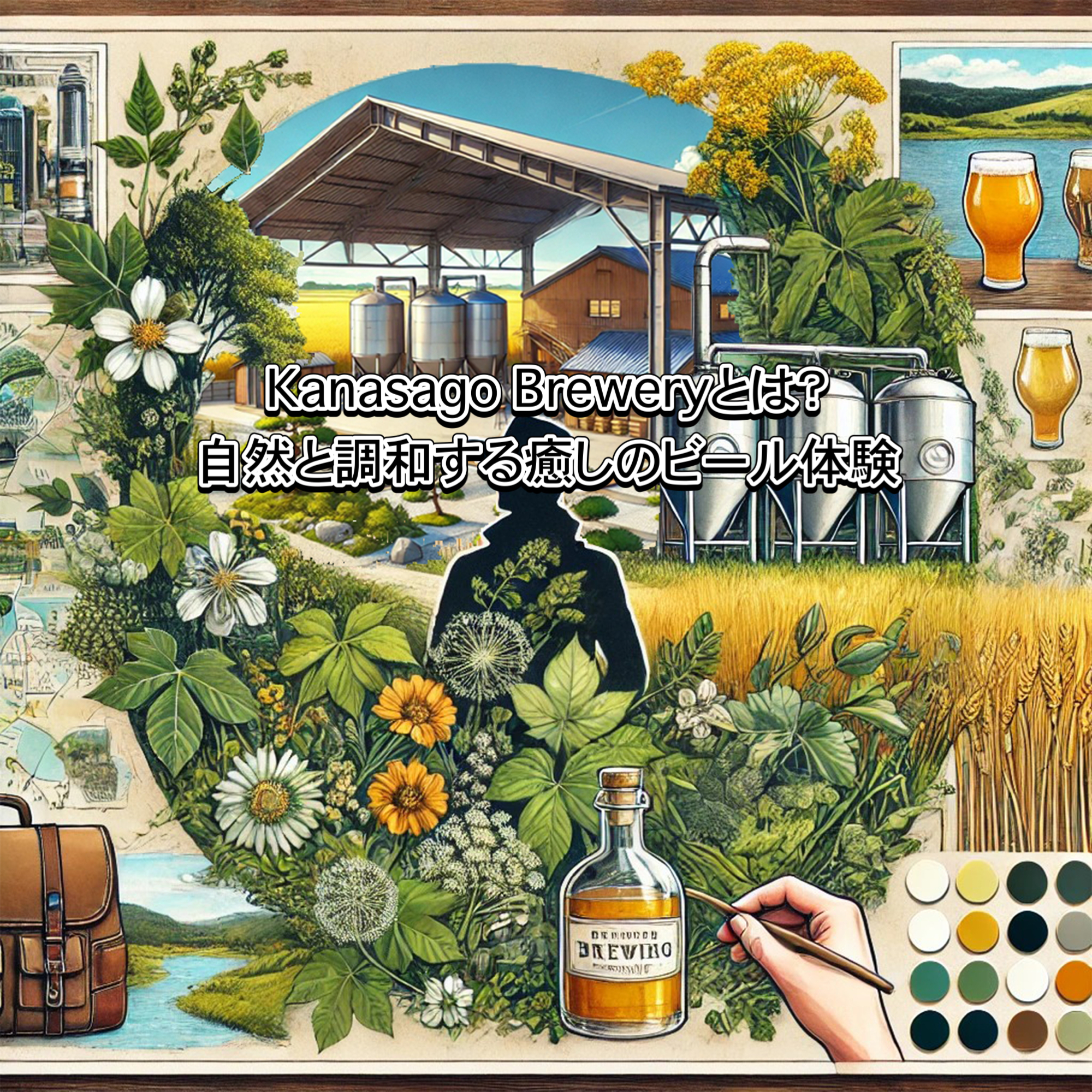 Kanasago Breweryとは？自然と調和する癒しのクラフトビール体験