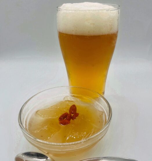 【季節のお菓子とビールで愉しむ】8月　オーギョーチ