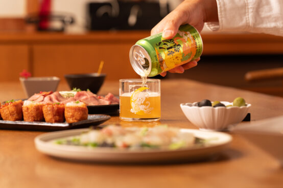 年末年始の食卓とバクの初夢　画像提供：ヤッホーブルーイング