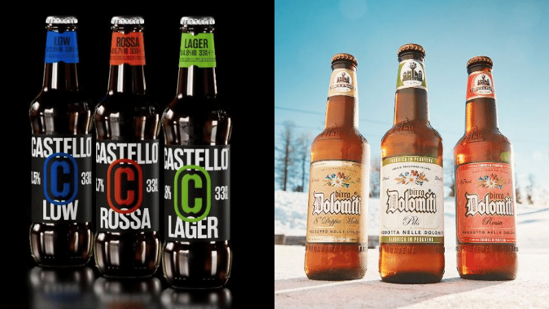 『CASTELLO(カステッロ)』と『Dolomiti(ドロミティ)』