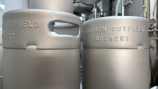 KOBの名前入りケグ