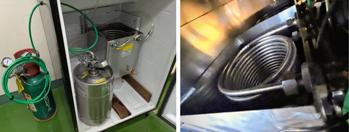 推奨設定設備の例と予冷器