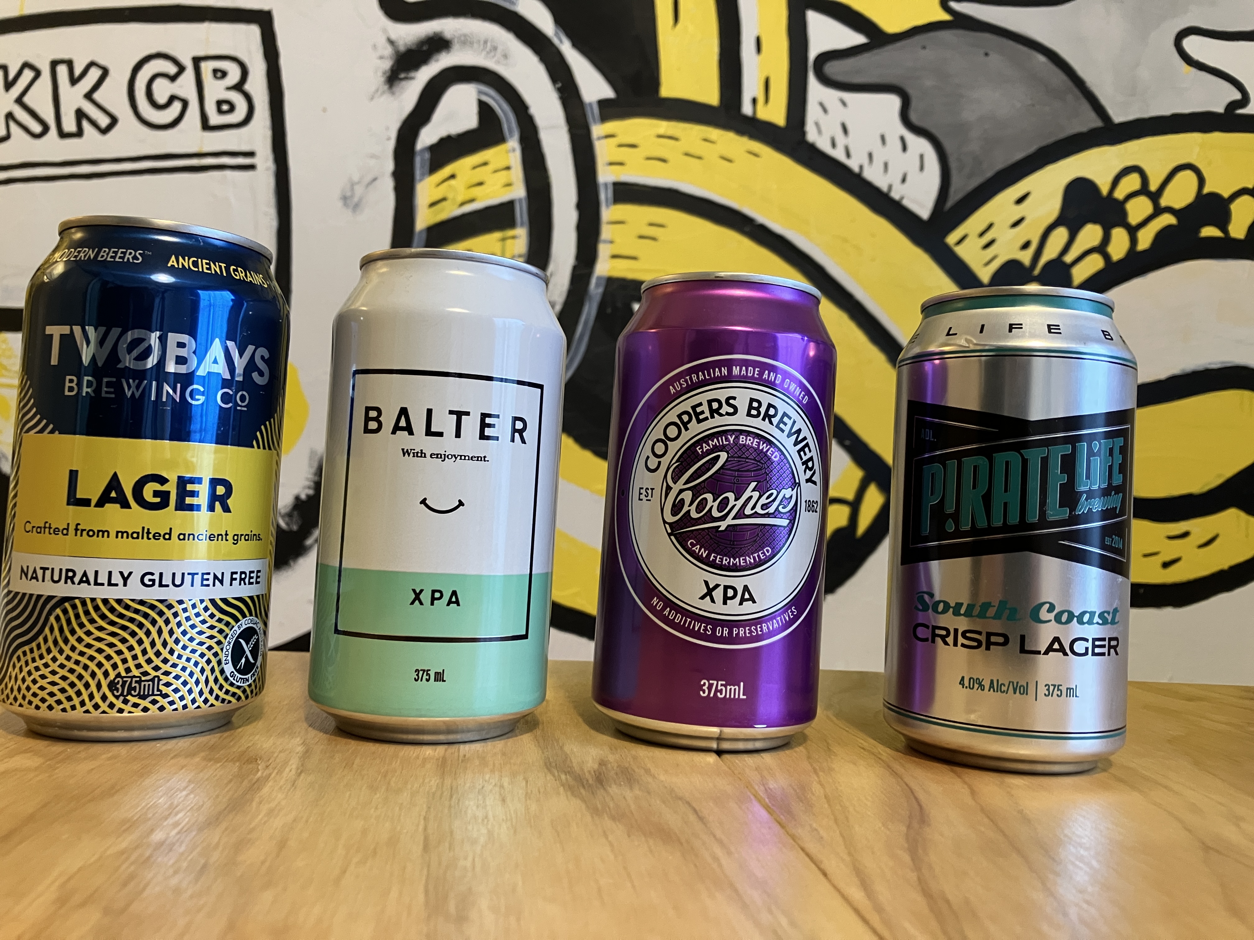 ハンドキャリーで届いたオーストラリアビール4本！XPAからグルテン