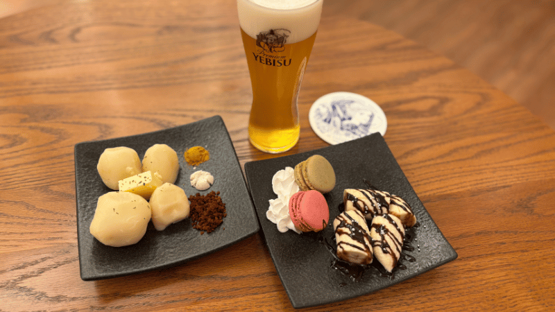 「大人のじゃがバター」と「チョコバナナ&マカロン」